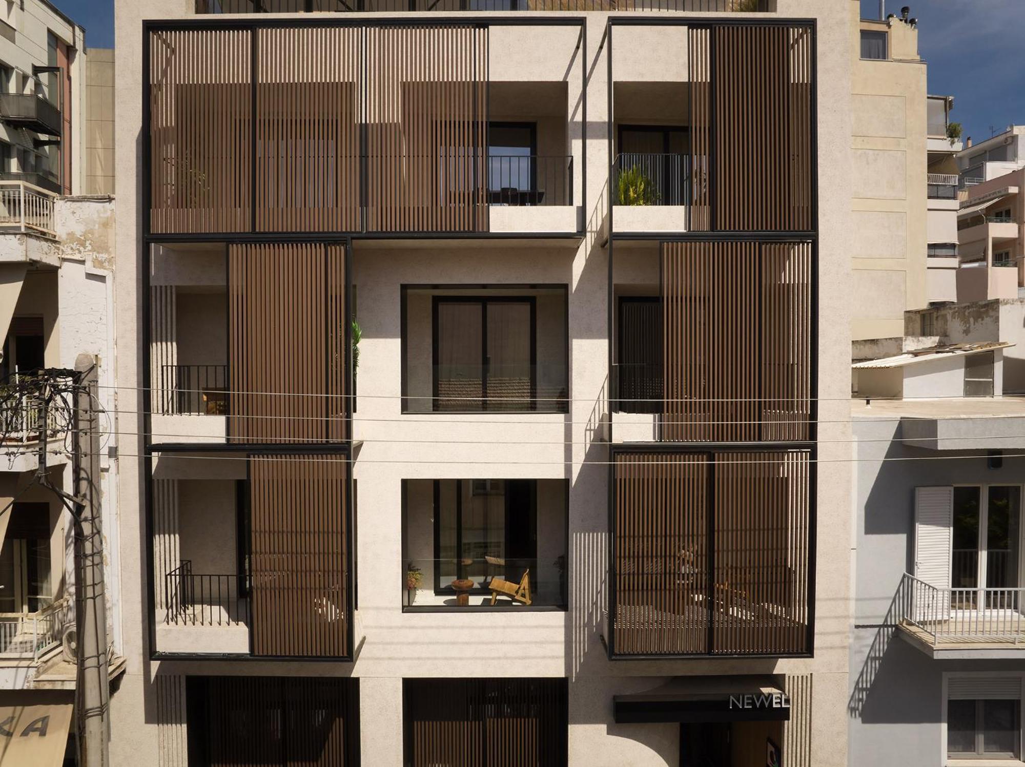 Hotel The Newel Psychiko Atény Exteriér fotografie Residential building in Athens